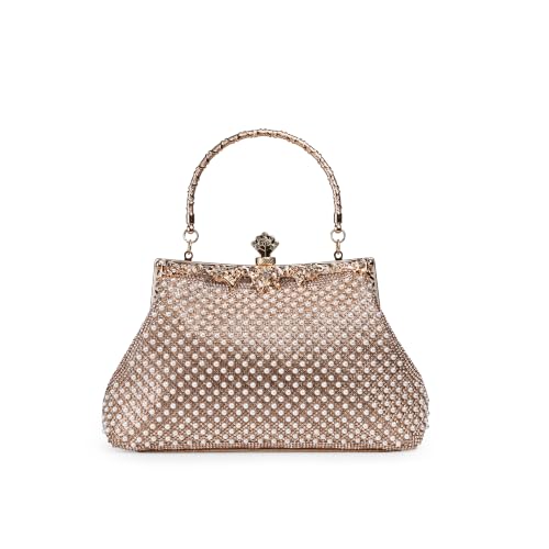 Lino Perros Texas Elysia Rose Gold Clutch