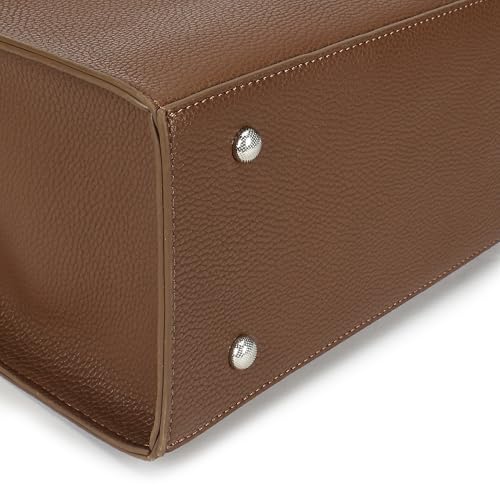 Fastrack CarryAll Laptop Tote | Faux-Leather Women’s Tote Bag | 14'' Laptop Sleeve, Dual Carry Options & Multi-Compartment Design