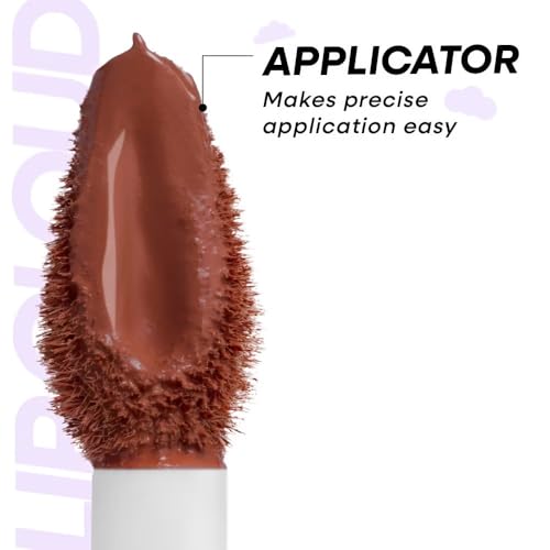 Nykaa Superlight Lip Cloud Airy Mousse Matte Liquid Lipstick for Lip & Cheek - Cinnamon Swirl (5ml)