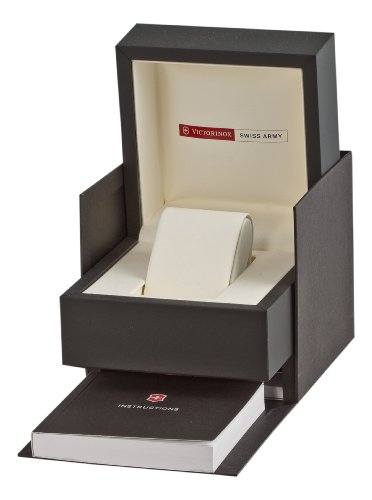 Victorinox Swiss Army Women's Maverick Swiss Quartz Stainless Steel and Rubber Casual Watch Color:Black Standard Black/Silver