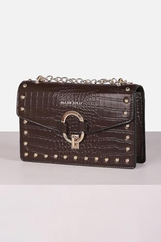 Allen Solly Animal Textured Structured Sling Bag