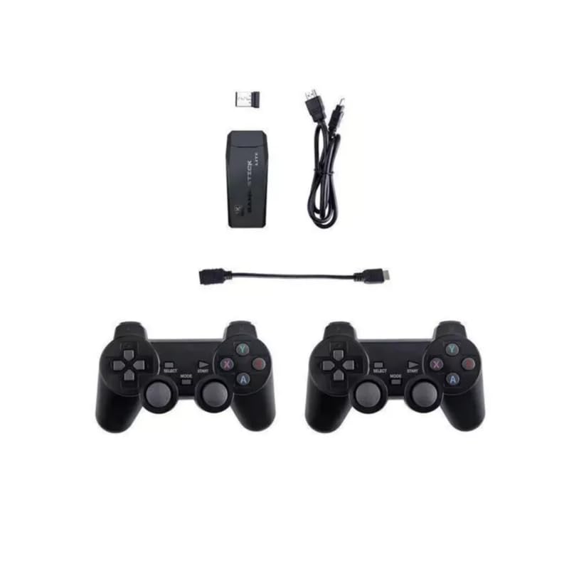 Drumstone (Special 10 Years Warranty) 4k Ultra HD Gaming Console with 2.4G Wireless Controllers, 64GB Game Library and 20,000+ Games for TV_RTG126 [video game]