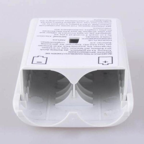 GAMENOPHOBIA Xbox 360 Wireless Controller Replacement Battery Pack Cover Shell (White) – Restore Your Controller’s Look & Functionality