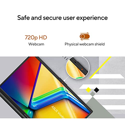 ASUS Vivobook Go 14, AMD Ryzen 3 7320U, 8GB RAM, 512GB SSD, FHD 14", Windows 11, Office Home 2024, Mixed Black, 1.38 kg, E1404FA-NK3325WS, AMD Radeon iGPU, M365 Basic (1Year)*, Thin & Light Laptop