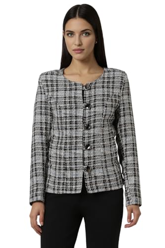 Van Heusen Women's Blazer (VWBZURGFM87441_Grey