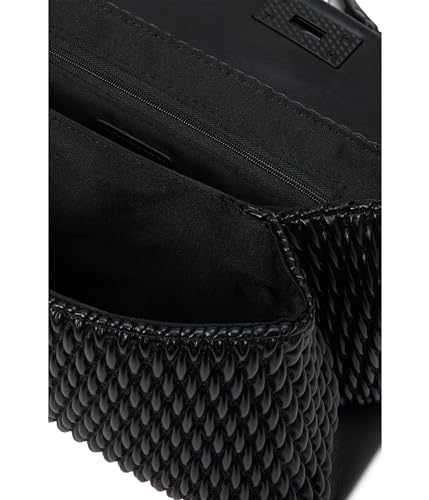 ALDO Womens Eloyse Crossbody Bag, Black/Black, M, western