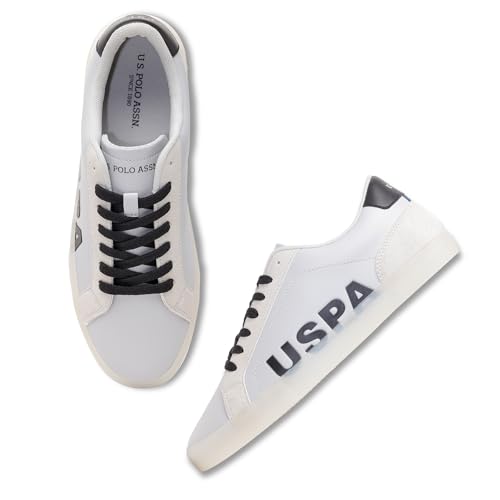 U.S. POLO ASSN. USPA | Ragnar | Stylish Casual Sneaker Shoes for Man Grey