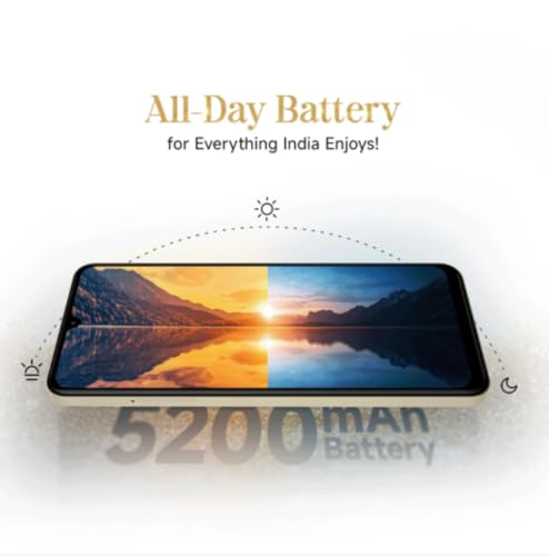 Redmi A5 Pondicherry Blue(3GB RAM 64GB Storage) | Royale Design | Segment's Largest 17.47cm(6.88) and Smoothest 120Hz Display | 5200mAh Large Battery | Expandable Storage up to 2TB
