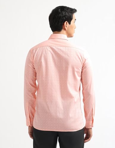 Arrow Orange Formal Shirt_ARAEOSH3146_40