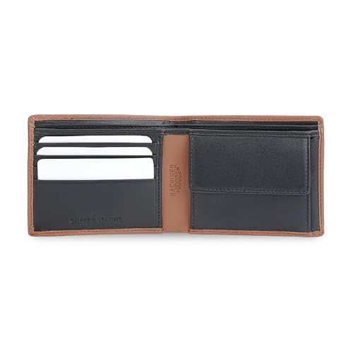 Superdry Men's Global Coin Wallet Kershope - Tan+Black