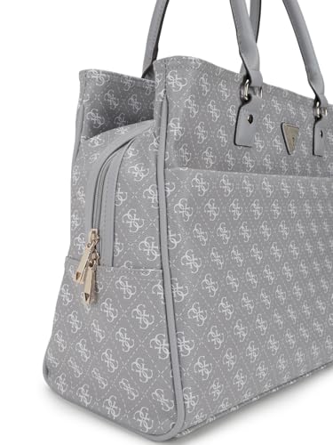 GUESS Grey Printed Jesco Tote