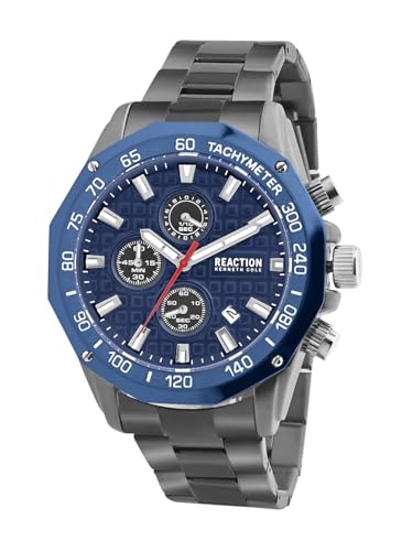 Kenneth Cole Reaction Chronograph Blue Dial Watch for Men - KRWGI0070706