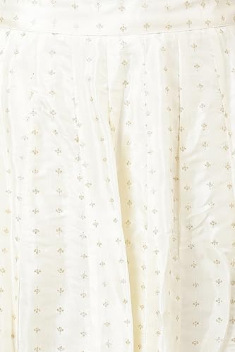 W for Woman Women's Regular Skirt (22AUW50208-112443_Ecru