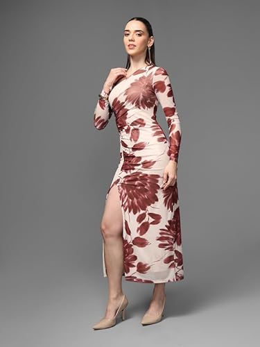 Kazo Clarke Maxi Dress (Wine_M)