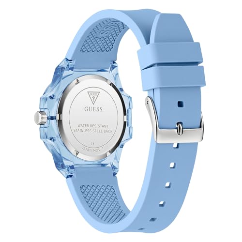 Guess Mini Hype 34 mm Ice Blue Dial Analog Women Watch- GW0880L1