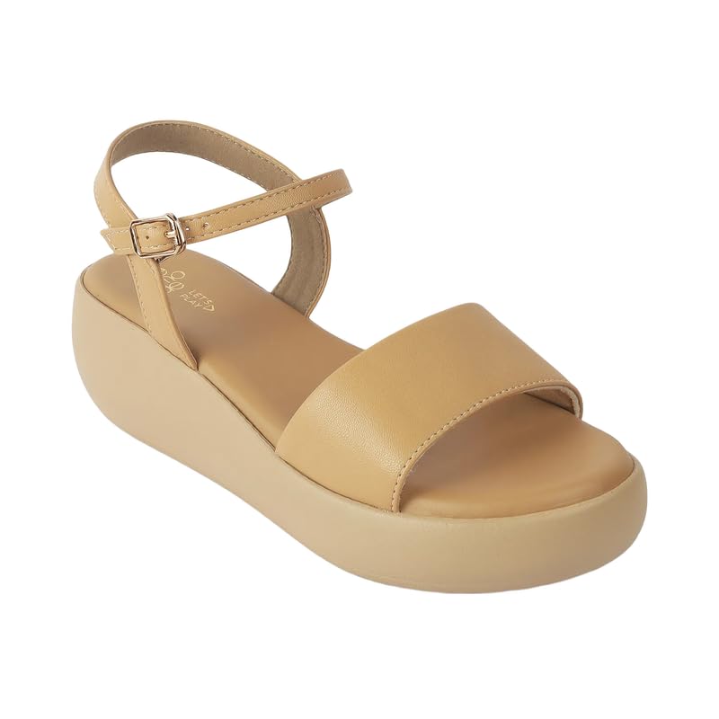 tresmode Impl Women's Casual Wedge Heel Sandals