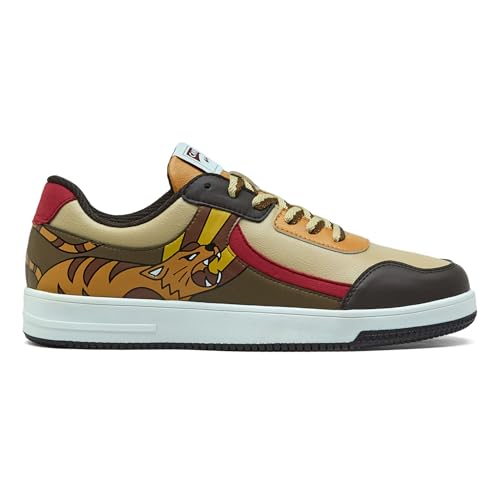 Campus Women's Glide BRWN/Beige Sneakers - 5UK/India 1 Pair