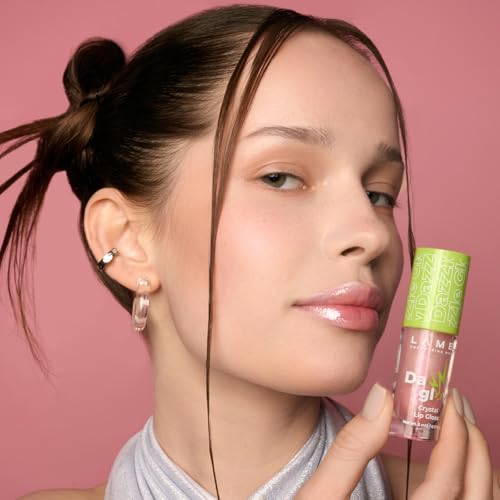 LAMEL Lip Gloss – Glossy Hydrating Lip Gloss with High Shine Finish, Non-Sticky, Lightweight & Long-Lasting Formula (Blossom, 5ml)