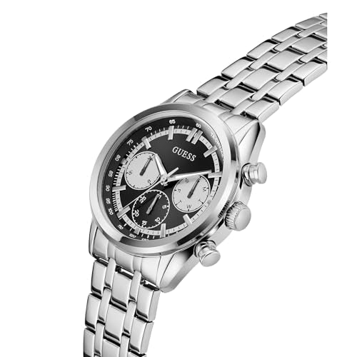 GUESS Dress 44 mm Black Dial Men Chrono Watch- GW0971G1