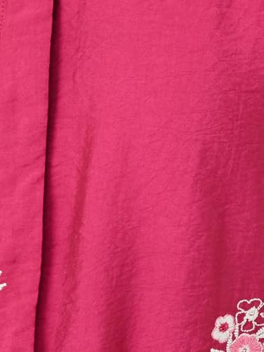 Max Women's Cotton A-Line Below The Knee Dress (TS56007_Pink