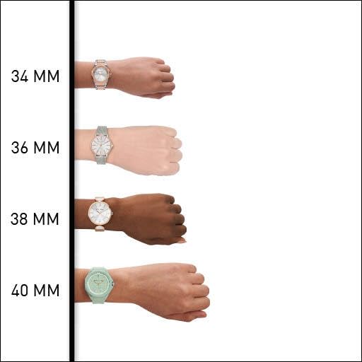 Armani Exchange Silicone Analog White Dial Women's Watch-Ax7126