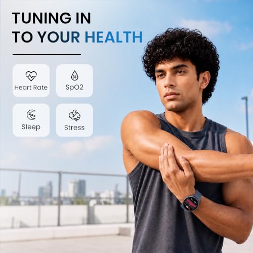 Fastrack Revoltt XR1 Pro 1.43" AMOLED Stylish Smartwatch | 1.43" AMOLED, BT Calling, 100+ Cloud Watch Faces & Health Tracking