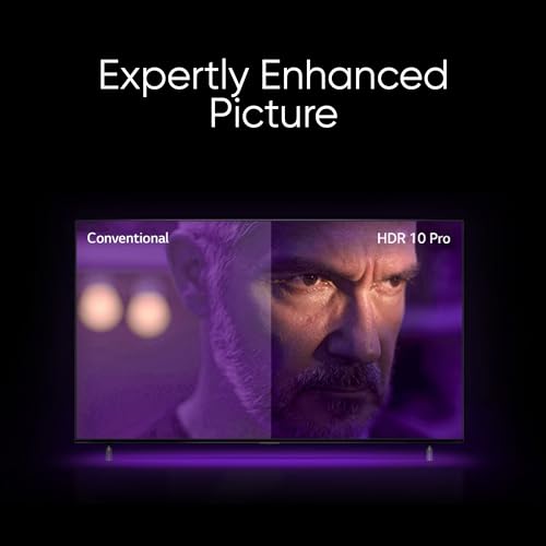 LG 139 cm (55 inches) QNED-75 Year 2024 Edition 4K Ultra HD (3840x2160) Smart WebOS QNED TV 55QNED75SRA (Black)