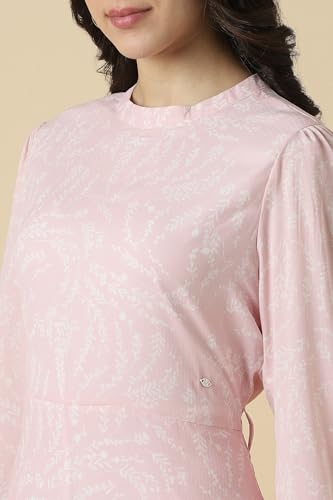 Women Pink Print Casual Dress