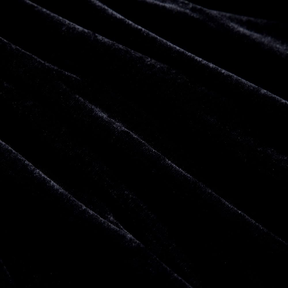 Hopscotch Cotton Blend Girls Knee Length Solid Party Dress & Outfit in Blue Color For Ages (3-4 Years)