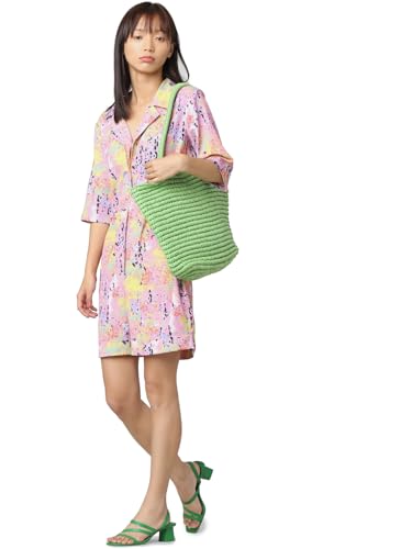 ONLY Pink Printed Playsuit