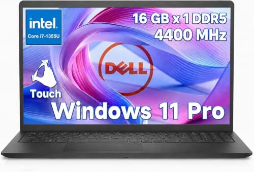 Dell 15 Touchscreen Laptop DC15250 Intel Core i7-1355U 16GB DDR5, 1TB SSD