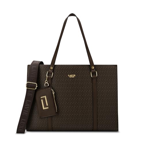 Lavie Luxe Women's Workbox Tote Bag | Tote Bag for Work | Ladies purse | Stylish Shoulder Bag | Gift for Women