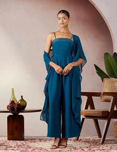 BIBA Women Printed Mix and Match(FUSION1822_Teal_32)