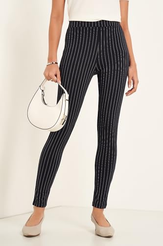 Annabelle by Pantaloons Women's Treggings Navy