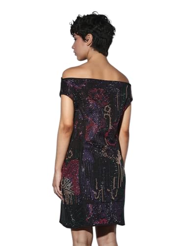 ONLY Women's Regular Fit Black Dress