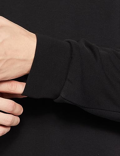 Adidas Men Cotton M BL SWT Sports Sweatshirts Black,(S)