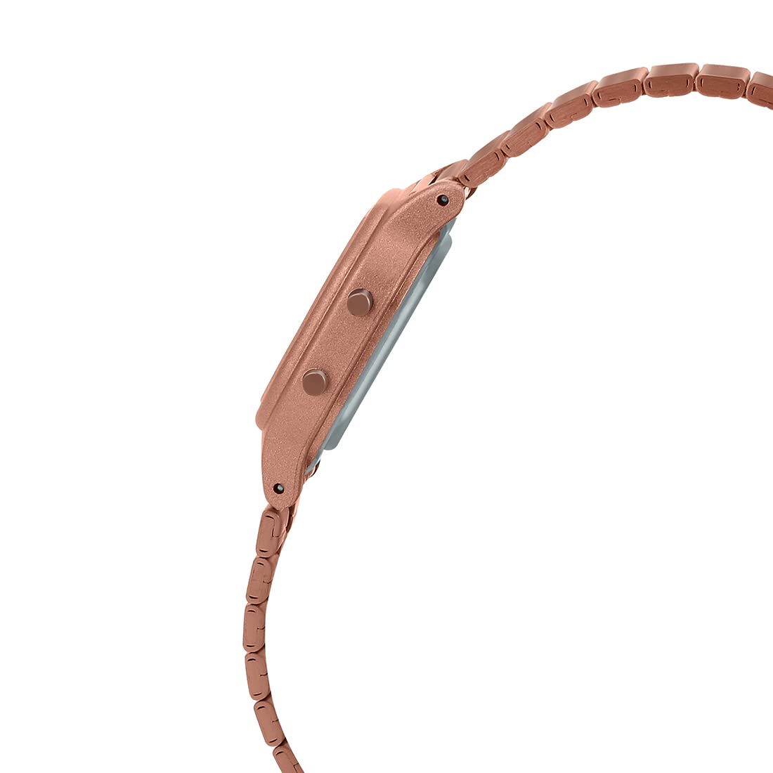 Casio Vintage LA-11WR-5ADF Rose Gold Digital Dial Rose Gold Stainless Steel Band D217