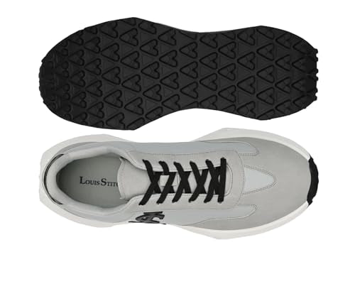 LOUIS STITCH Dutch Grey Sneaker for Men | Comfortable & Durable Sneaker | LSP-SNK-NBL-GY | UK-10