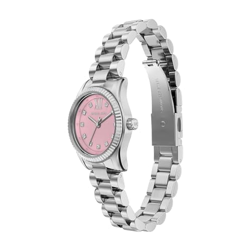 Michael Kors Lexington Silver Quartz Stainless Steel Watch MK4996