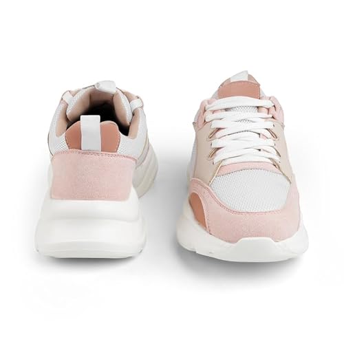 tresmode NORDI Pink Women's Sneakers in Size 7 UK / 40 EU