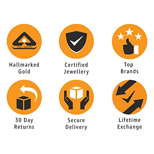 Joyalukkas Impress Collection 22k Yellow Gold Stud Earrings for Women