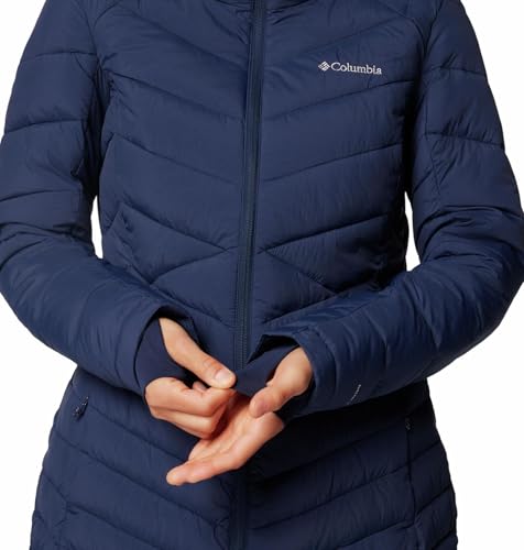 Columbia Womens Joy Peak II Mid Jacket, Collegiate Navy, M