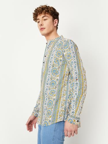 Max Mens Kurta,Yellow,S