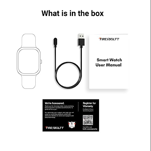 Fire-Boltt Gladiator + 1.96 AMOLED Display Luxury Smartwatch, Rotating Crown, 115+ Sports Modes & Bluetooth Calling, AI Voice Assistant, Gaming