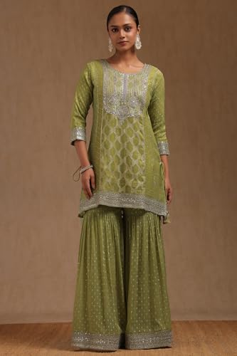 Soch Women's Organza Salwar Suit (EWA5CD22486