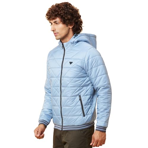 Being Human Blue Regular Fit Men's Jacket Clothing