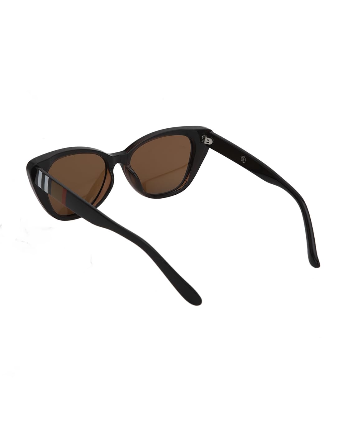 Brown Toned with Brown Polarised Lens Cat Eye Sunglass for women