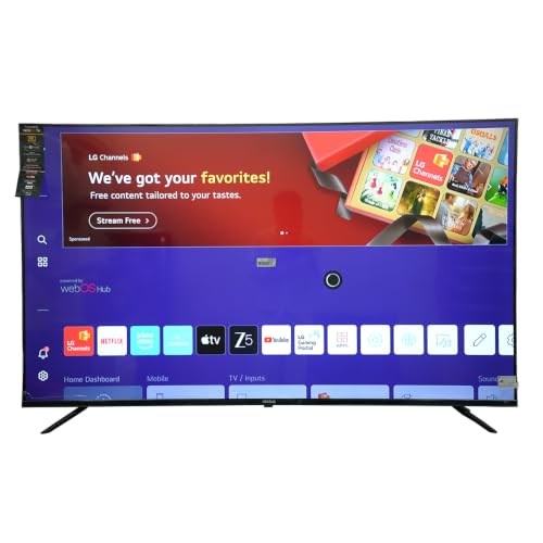 Haikawa Premium QLED 43 Inch Smart TV Luxe Series | Voice Assistant & Magic Remote, Bluetooth 2-Way | 3 HDMI, 2 USB Television