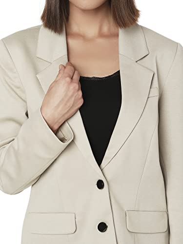 VERO MODA Regular Blazer (10297725_Oatmeal_XS)