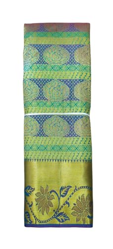SREE KUMARAN Women's Kanchipuram Silk Pure Pattu Sarees With Blouse